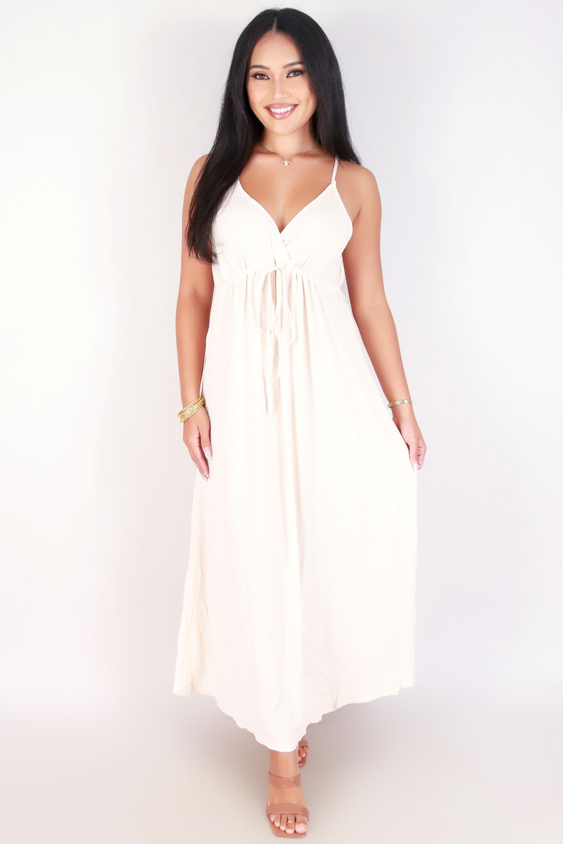 Jeans Warehouse Hawaii - SOLID LONG DRESSES - SLEEVELESS MAXI DRESS | By MILLIBON