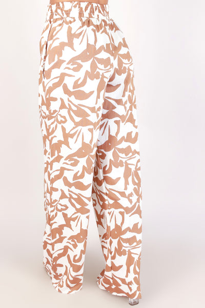 Jeans Warehouse Hawaii - PRINT WOVEN PANTS - NO REGRETS PANTS | By I JOAH