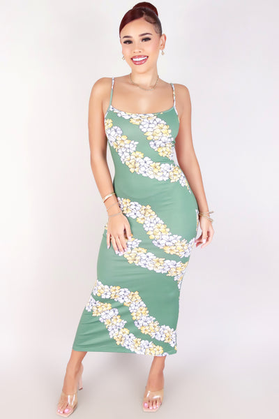 Jeans Warehouse Hawaii - S/L LONG PRINT DRESSES - PUAKENIKENI MAXI DRESS | By LUZ