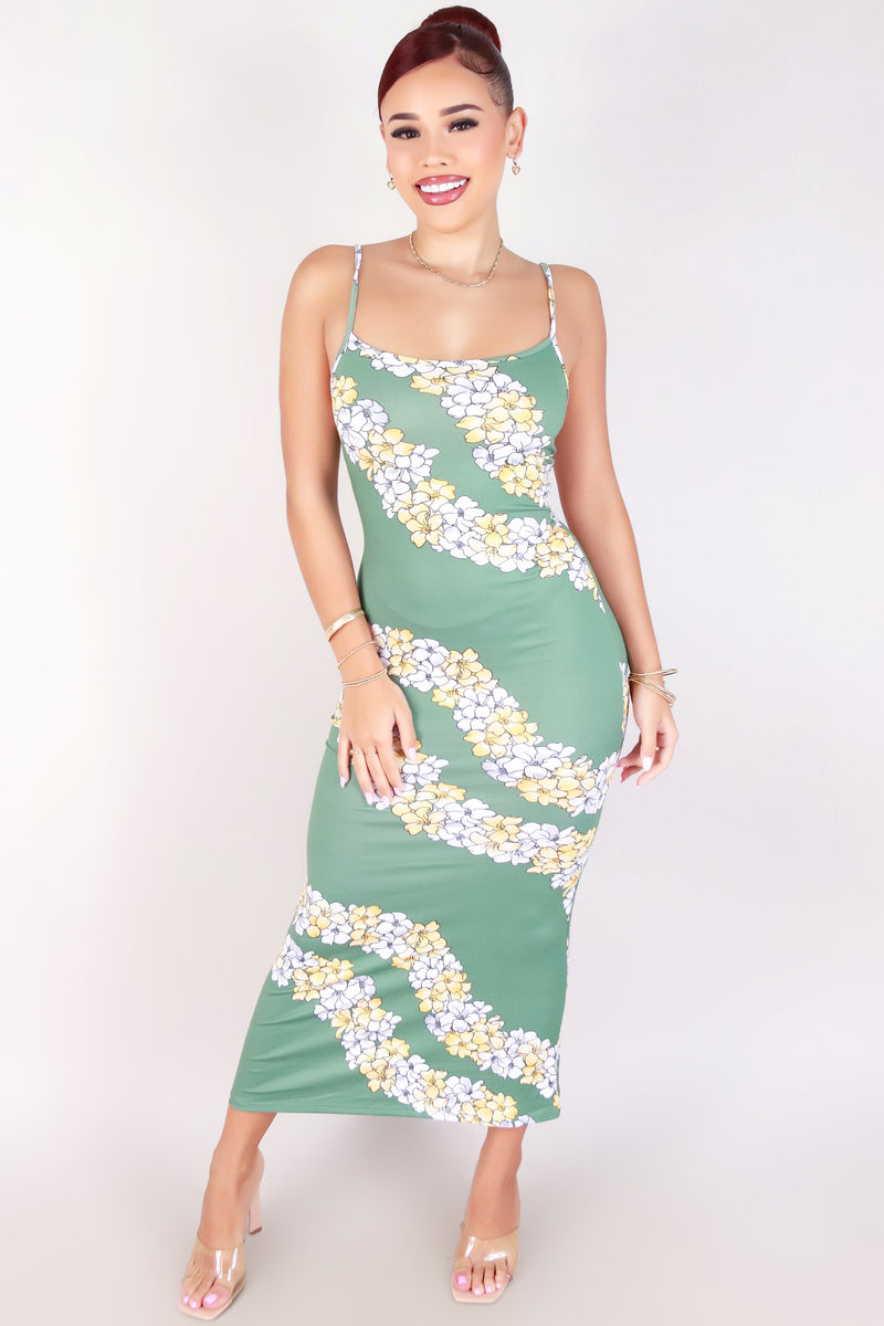 Jeans Warehouse Hawaii - S/L LONG PRINT DRESSES - PUAKENIKENI MAXI DRESS | By LUZ