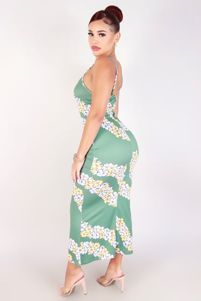 Jeans Warehouse Hawaii - S/L LONG PRINT DRESSES - PUAKENIKENI MAXI DRESS | By LUZ