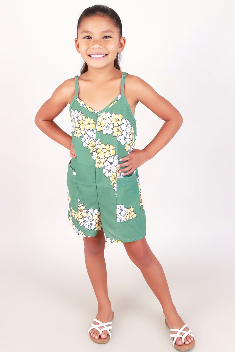 Jeans Warehouse Hawaii - DRESSES 2T-4T - PUAKENIKENI NO WAIST ROMPER | KIDS SIZE 2T-4T | By LUZ