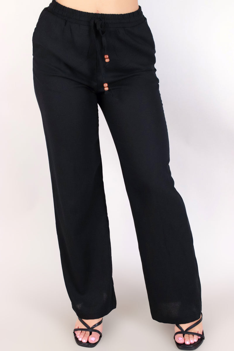 Jeans Warehouse Hawaii - SOLID WOVEN PANTS - STAY TOXIC PANTS | By STYLE MELODY