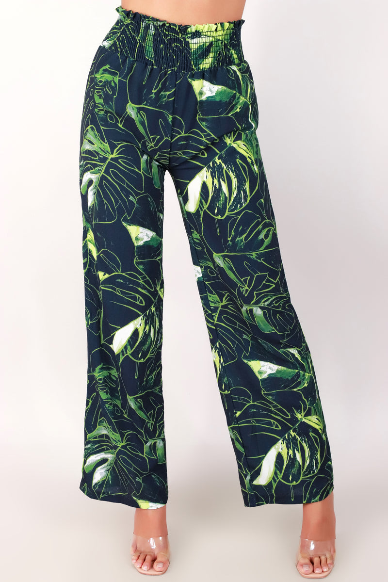 Jeans Warehouse Hawaii - PRINT WOVEN CAPRI&