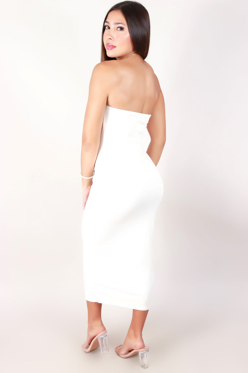 Jeans Warehouse Hawaii - TUBE LONG SOLID DRESSES - IN A BIND DRESS | By HEART & HIPS