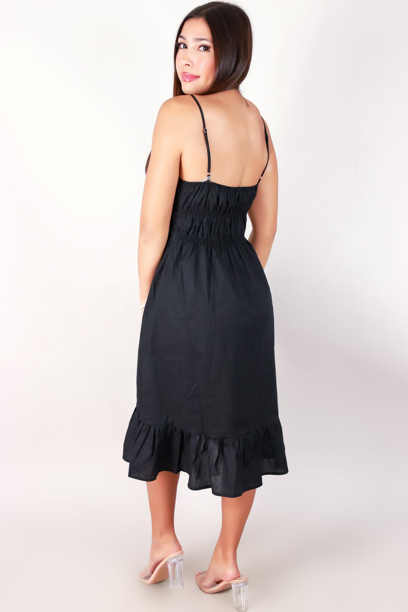 Jeans Warehouse Hawaii - S/L SHORT SOLID DRESSES - THINK ABOUT IT DRESS | By POPULAR 21