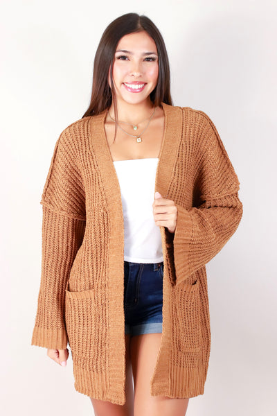 Jeans Warehouse Hawaii - SOLID SHT SLV CARDIGANS - IN THE CLEAR CARDIGAN | By TASHA