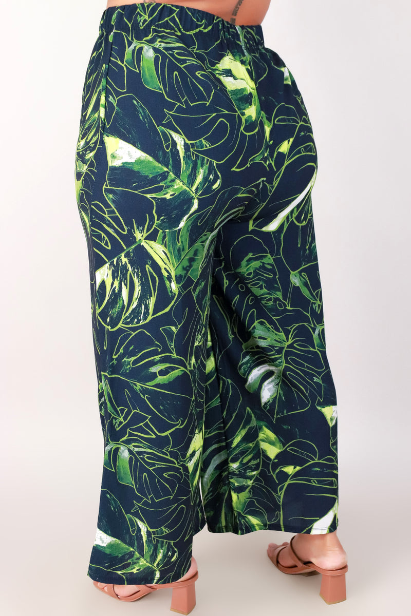 Jeans Warehouse Hawaii - PLUS PRINT WOVEN CAPRI&