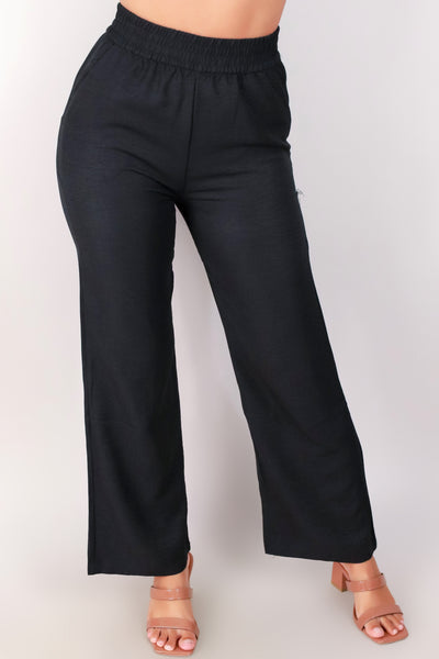 Jeans Warehouse Hawaii - SOLID WOVEN PANTS - MIND YOUR BUSINESS PANTS | By SUPERLINE