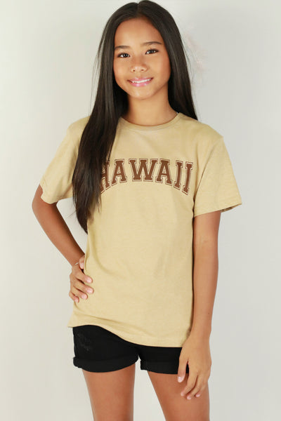 Jeans Warehouse Hawaii - S/S PRINT 7-16 - HAWAII SCREEN TEE | KIDS SIZE 7-16 | By JANTZEN BRANDS CORP