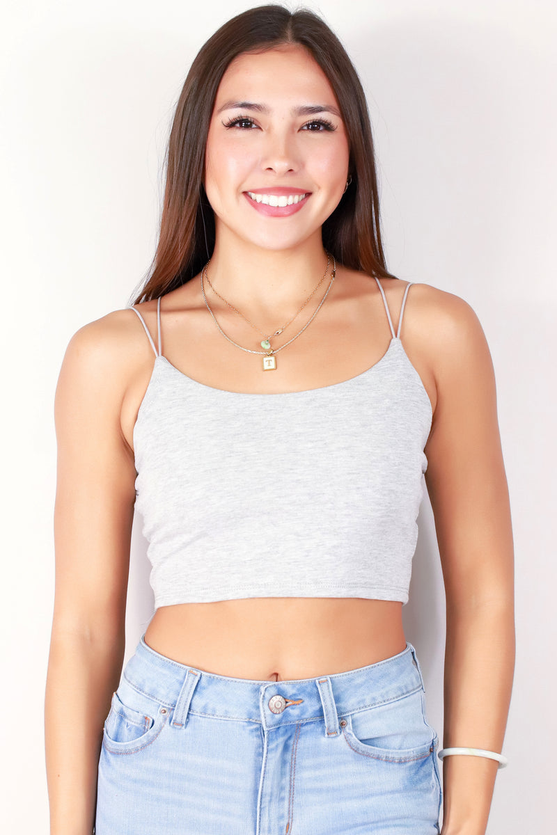 Jeans Warehouse Hawaii - TANK/TUBE SOLID BASIC - STICK TO THE BASICS CROP TOP | By ACTIVE USA