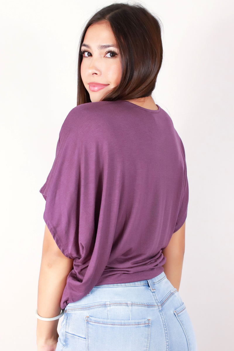 Jeans Warehouse Hawaii - SOLID DOLMAN TOPS - ANOTHER ONE TOP | By ADARA