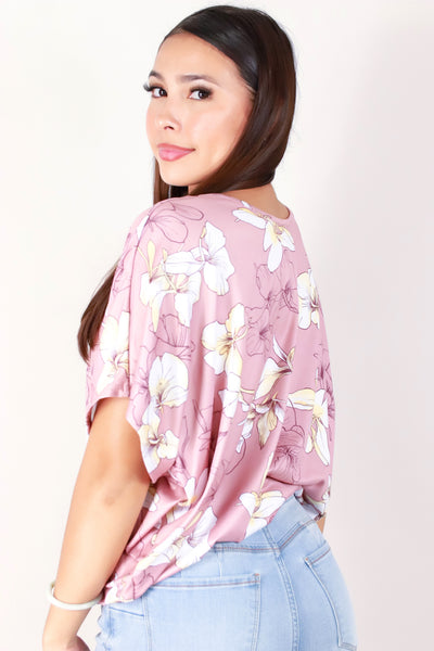 Jeans Warehouse Hawaii - SS PRINT - GINGER LILY DOLMAN TOP | By LUZ