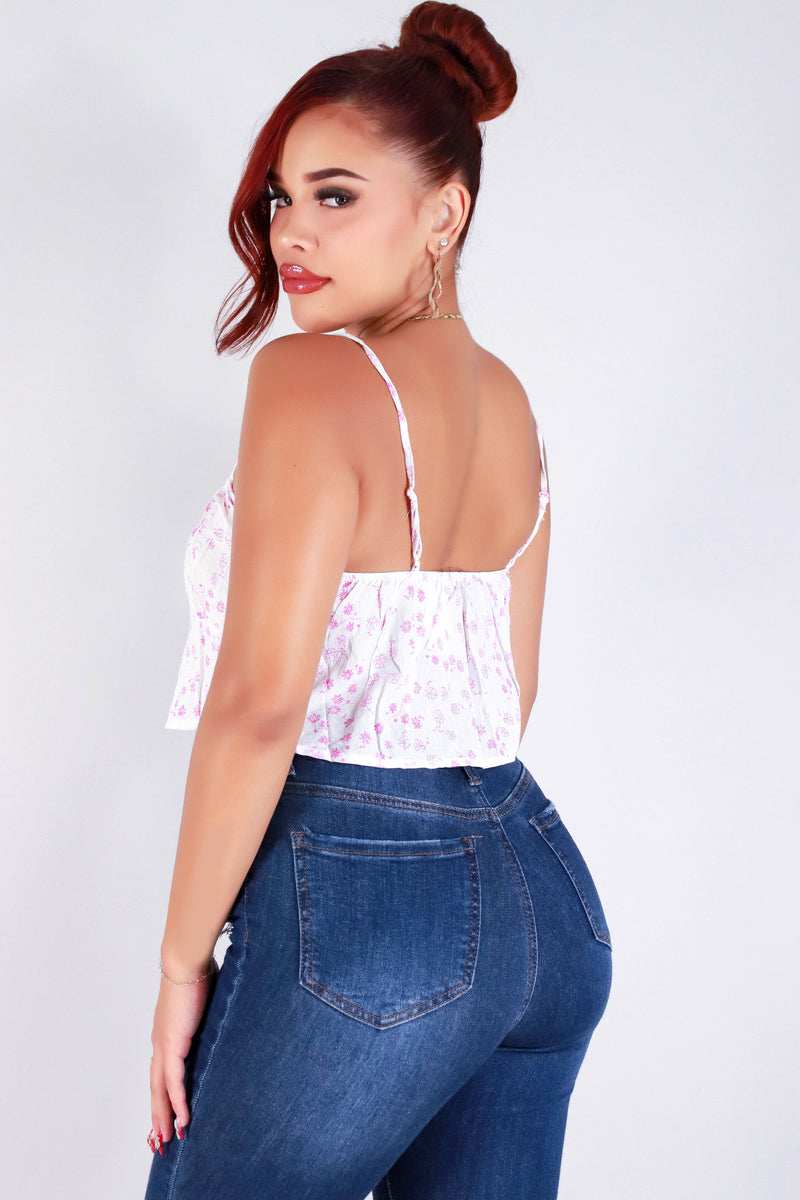 Jeans Warehouse Hawaii - TANK PRINT WOVEN CASUAL TOPS - AS YOU SHOULD TOP | By HEART & HIPS