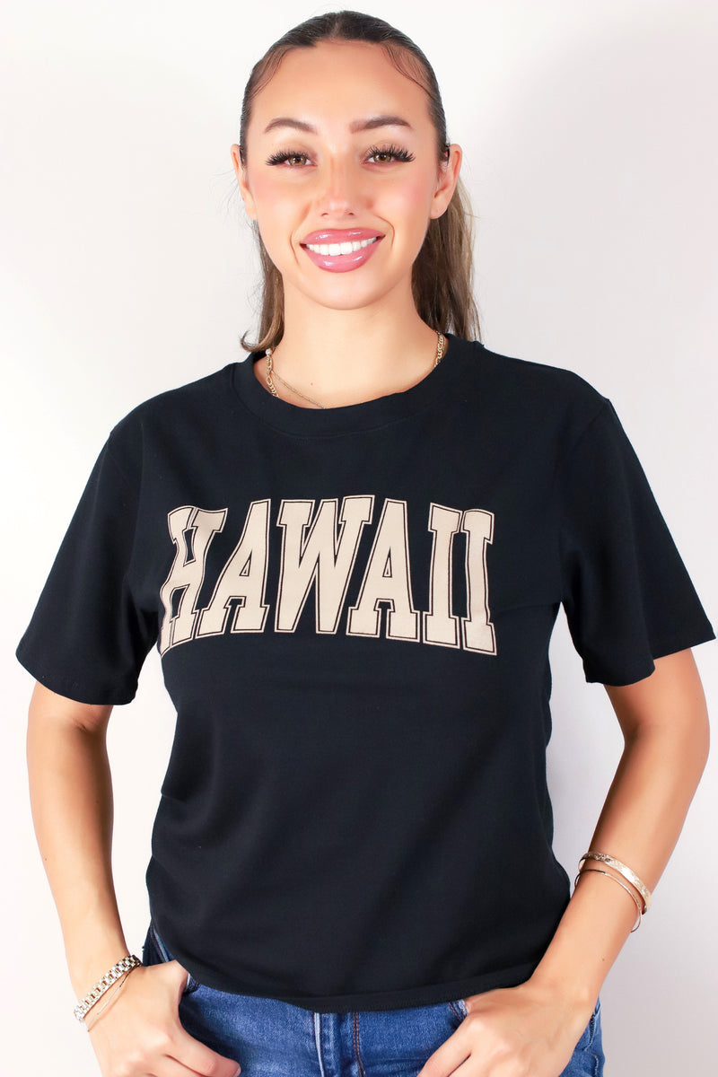 Jeans Warehouse Hawaii - S/S SCREEN - HAWAII LOGO TEE | By POPULAR 21