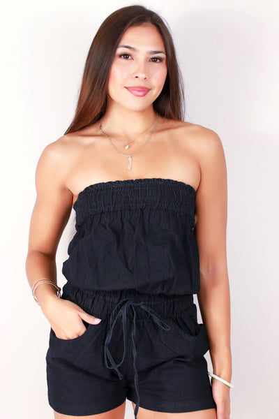 Jeans Warehouse Hawaii - SOLID CASUAL ROMPERS - LET'S MEET UP ROMPER | By BOOM-BOOM JEANS