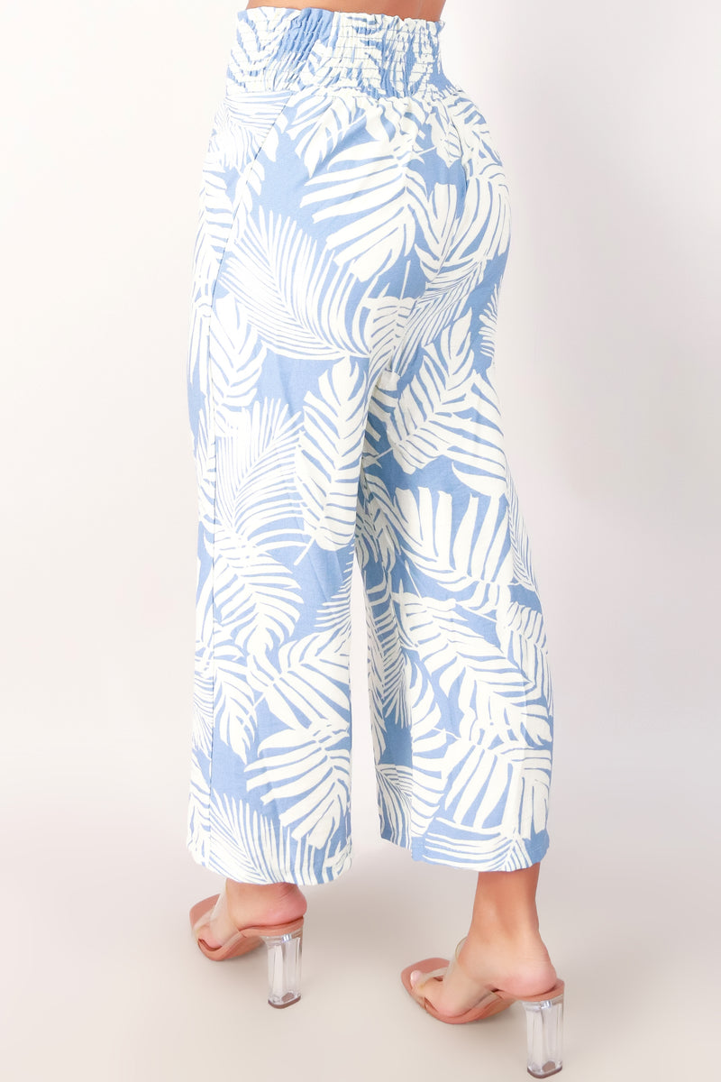 Jeans Warehouse Hawaii - PRINT WOVEN CAPRI&