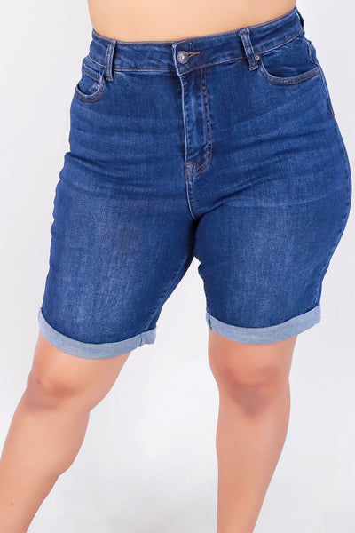 Jeans Warehouse Hawaii - PLUS DENIM BERMUDAS - BACK AT IT SHORTS | By WAX JEAN