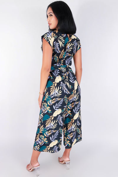 Jeans Warehouse Hawaii - PRINT CASUAL JUMPSUITS - LIVING THE DREAM JUMPSUIT | By PAPERMOON/ B_ENVIED