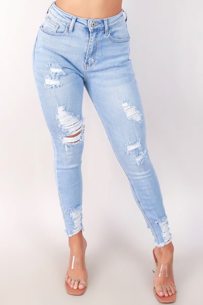 Jeans Warehouse Hawaii - JEANS - AURORA SKINNY JEANS | By WAX JEAN