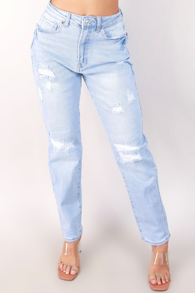 Jeans Warehouse Hawaii - JEANS - JUDY MOM JEANS | By WAX JEAN