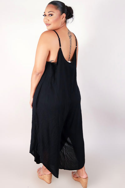 Jeans Warehouse Hawaii - PLUS SOLID JUMPSUITS - IT SHOULD MATTER JUMPSUIT | By LUZ