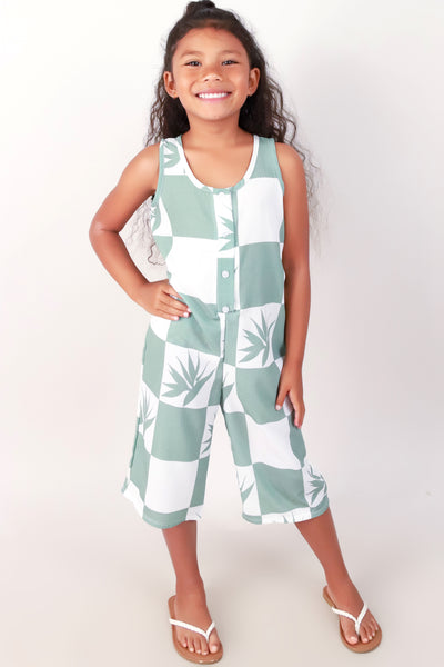 Jeans Warehouse Hawaii - DRESSES 2T-4T - BIRD OF PARADISE NO WAIST JUMPSUIT | KIDS SIZE 2T-4T | By LUZ