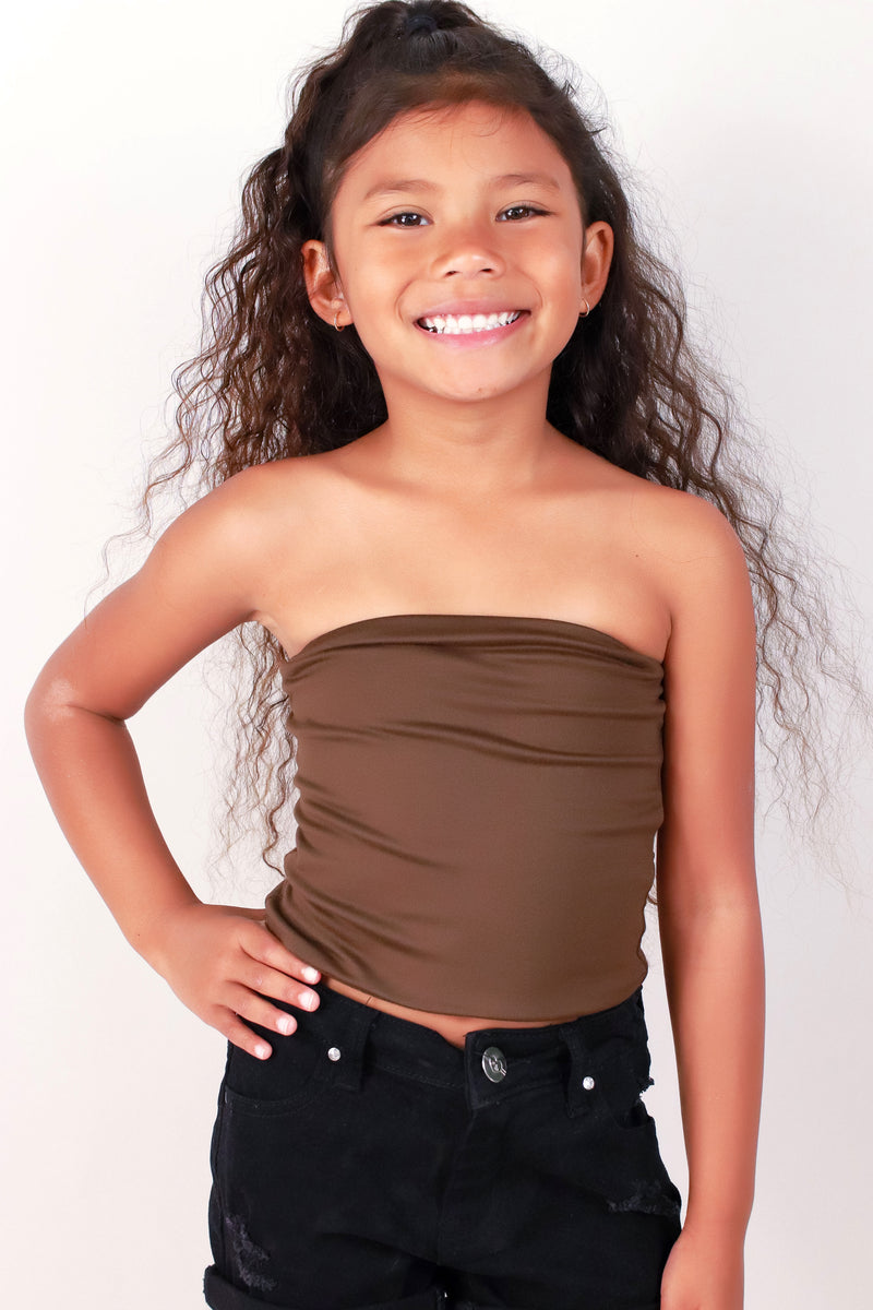 Jeans Warehouse Hawaii - S/L SOLID TOPS 2T-4T - THE DAILY TUBE TOP | KIDS SIZE 2T-4T | By LUZ