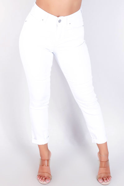 Jeans Warehouse Hawaii - DENIM CAPRIS - LEILA CAPRI JEANS | By WAX JEAN