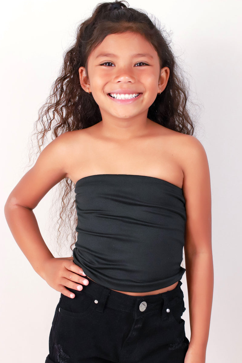 Jeans Warehouse Hawaii - S/L SOLID TOPS 2T-4T - THE DAILY TUBE TOP | KIDS SIZE 2T-4T | By LUZ