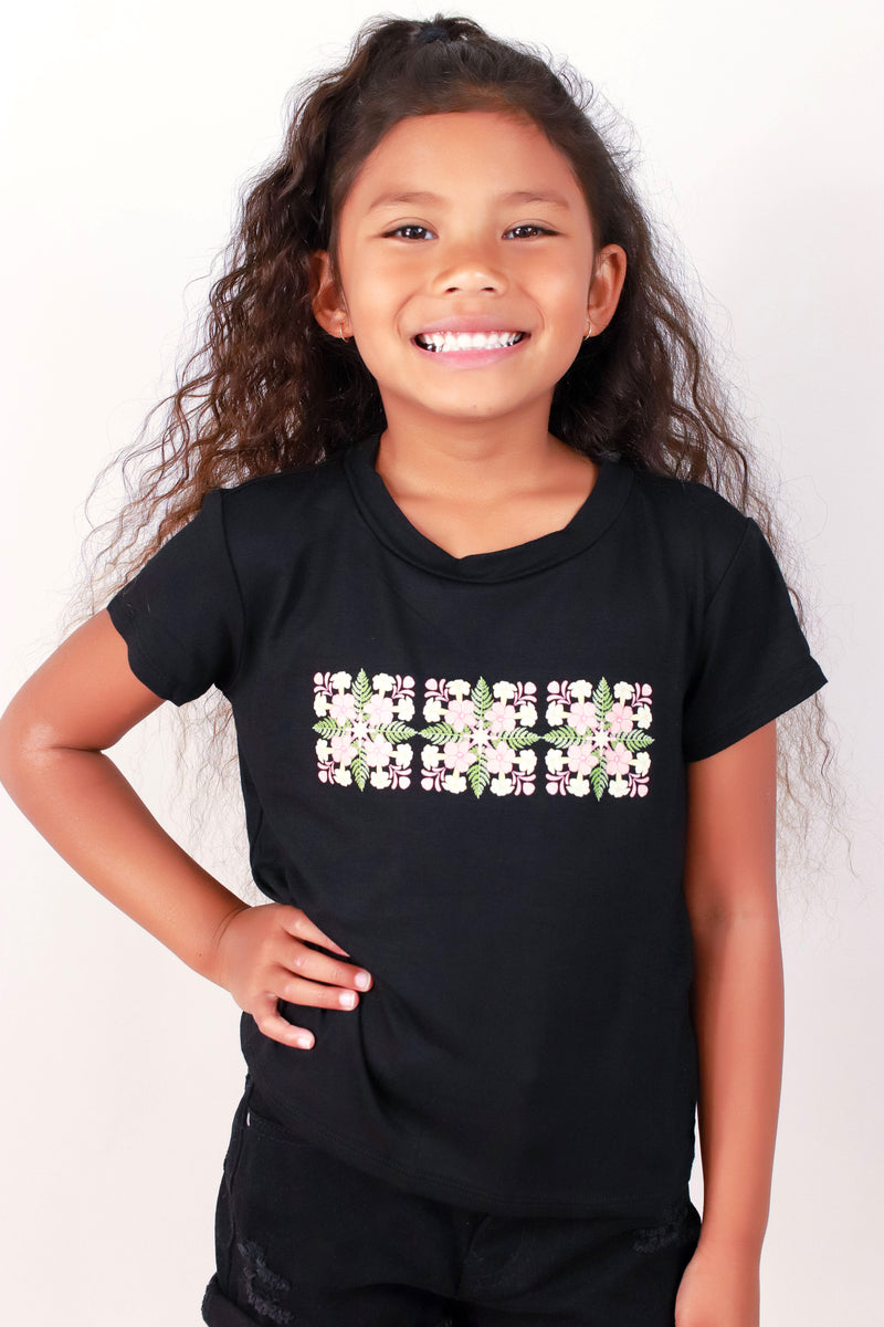 Jeans Warehouse Hawaii - S/S PRINT TOPS 2T-4T - NA PUA TEE | KIDS SIZE 2T-4T | By LUZ