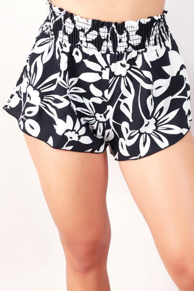 Jeans Warehouse Hawaii - PATTERNED WVN SHORTS - CLEAR THE AIR SHORTS | By LUZ