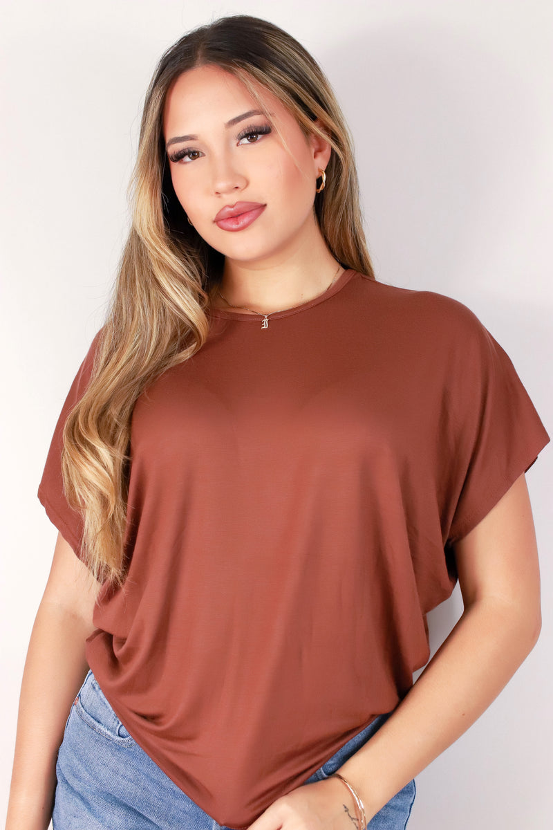 Jeans Warehouse Hawaii - SOLID DOLMAN TOPS - CALLING OUT TOP | By ADARA