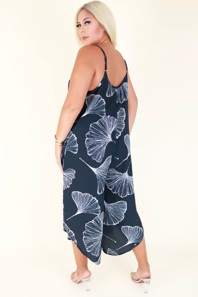 Jeans Warehouse Hawaii - PLUS PRINTED JUMPSUITS - PAPYRUS JUMPSUIT | By LUZ