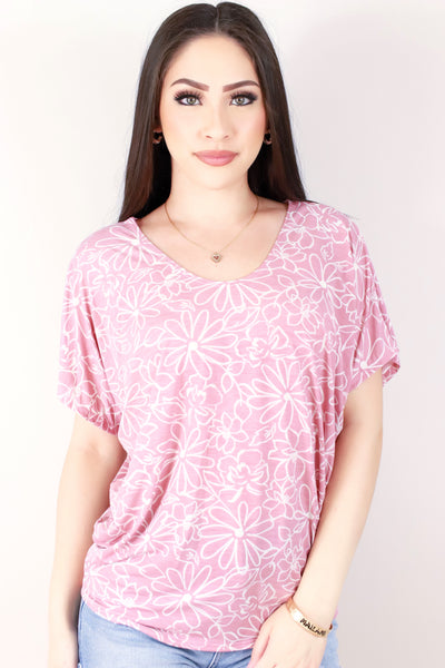 Jeans Warehouse Hawaii - SS PRINT - BEAUTIFUL BLOOM DOLMAN TOP | By PAPERMOON/ B_ENVIED