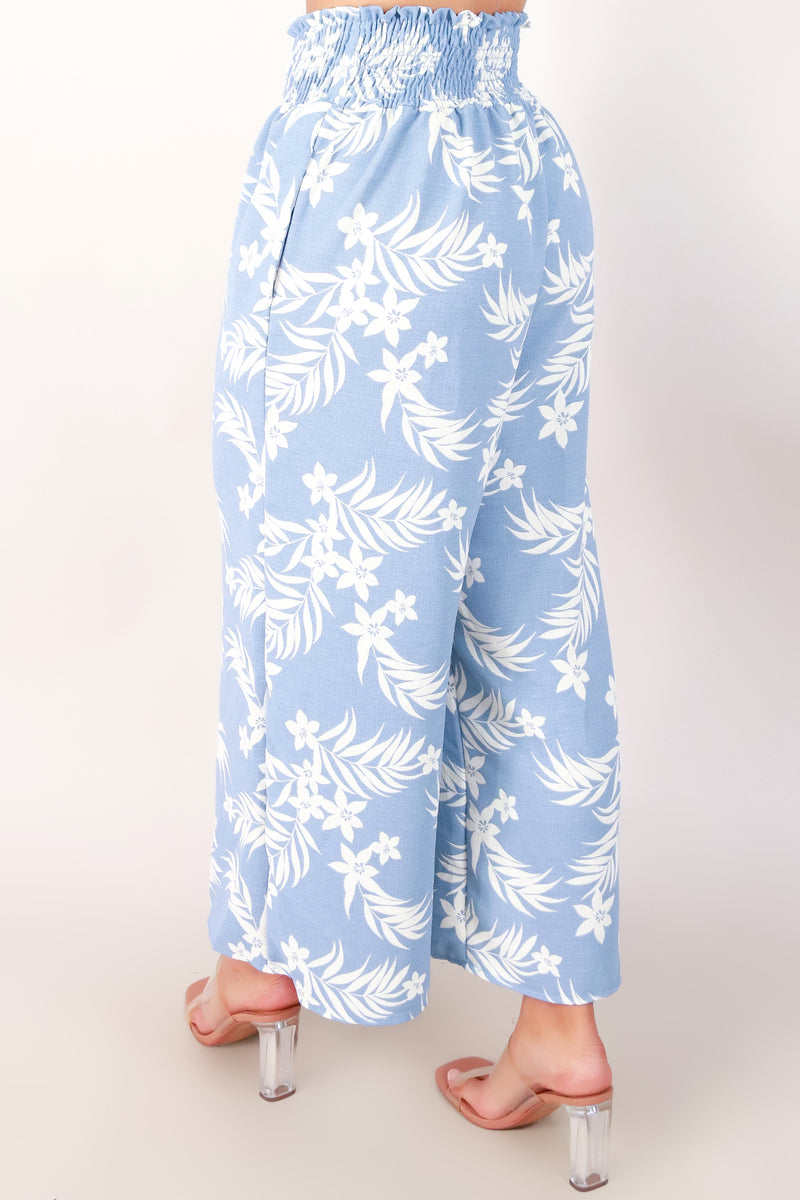 Jeans Warehouse Hawaii - PRINT WOVEN CAPRI&