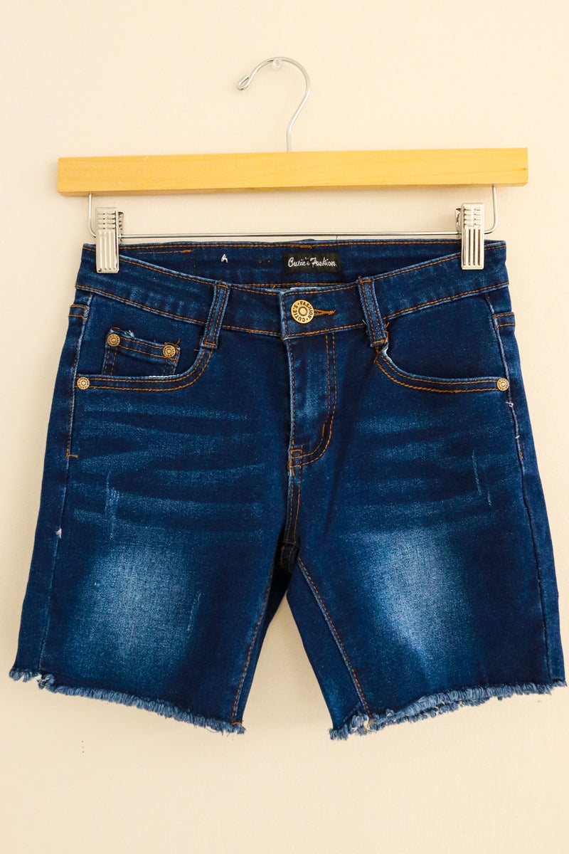 Jeans Warehouse Hawaii - DENIM SHORTS 7-16 - PLAYFUL MOOD SHORTS | KIDS SIZE 7-16 | By DANIEL L