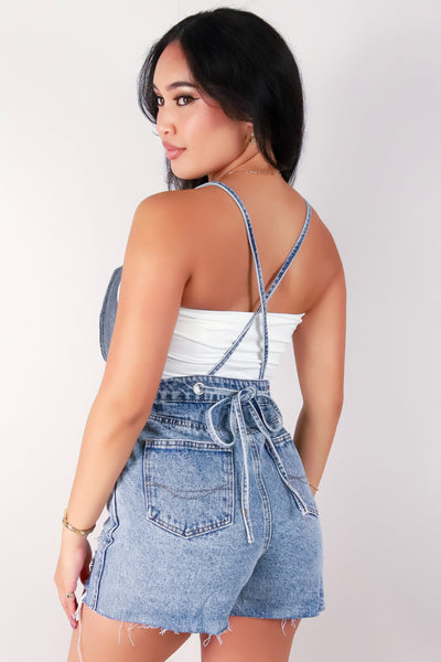 Jeans Warehouse Hawaii - SOLID CASUAL ROMPERS - DENIM CUTIE ROMPER | By ASB FASHION LLC