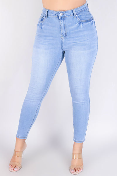 Jeans Warehouse Hawaii - PLUS Denim Jeans - CHELSEA SKINNY JEANS | By WAX JEAN