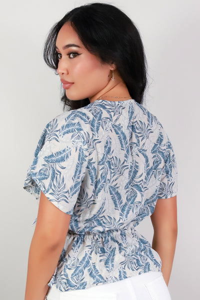 Jeans Warehouse Hawaii - S/S PRINT WOVEN TOPS - OH MY DARLING TOP | By MINTEE 16