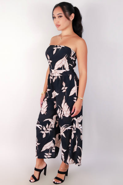 Jeans Warehouse Hawaii - PRINT CASUAL JUMPSUITS - TROPICAL HELICONIA JUMPSUIT | By LUZ