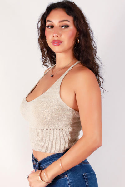 Jeans Warehouse Hawaii - SOLID TANKS/ TUBES - FEELING ALRIGHT KNIT TOP | By DEBUT