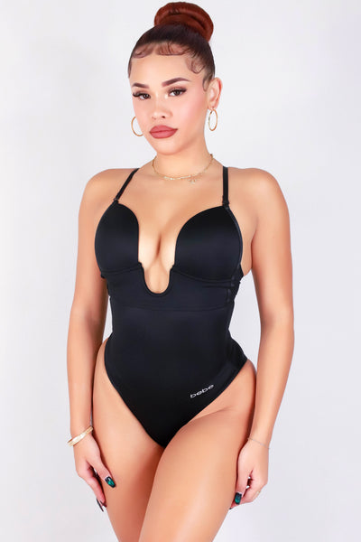 Jeans Warehouse Hawaii - MIS LINGERIE - PLUNGING SHAPEWEAR BODYSUIT | By PANTIES PLUS