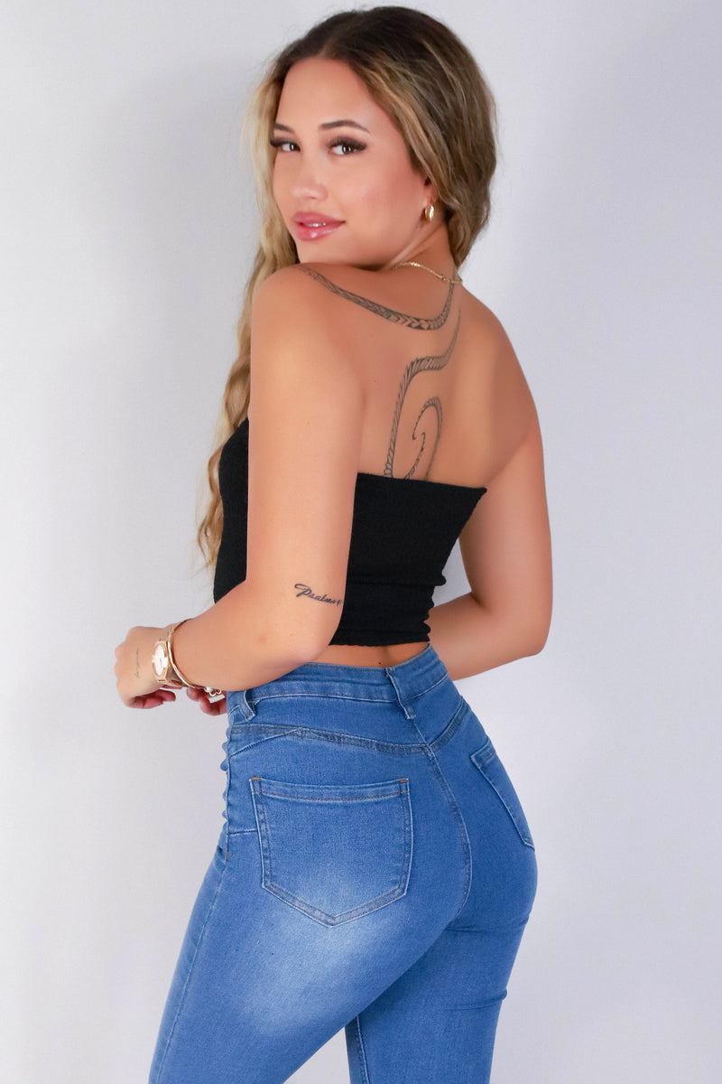 Jeans Warehouse Hawaii - SL CASUAL SOLID - SEND IT TUBE TOP | By TIMING