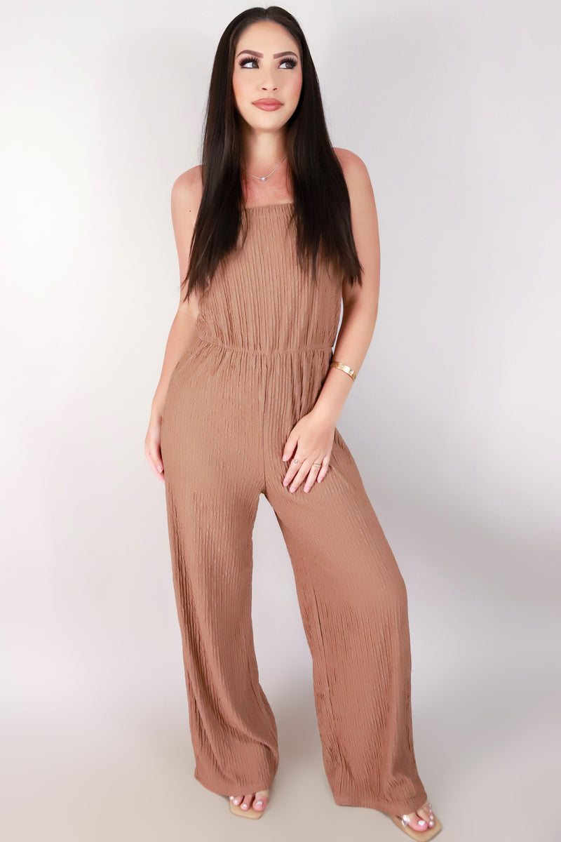 Jeans Warehouse Hawaii - SOLID CASUAL JUMPSUITS - CHECK HER OUT JUMPSUIT | By ACTIVE USA