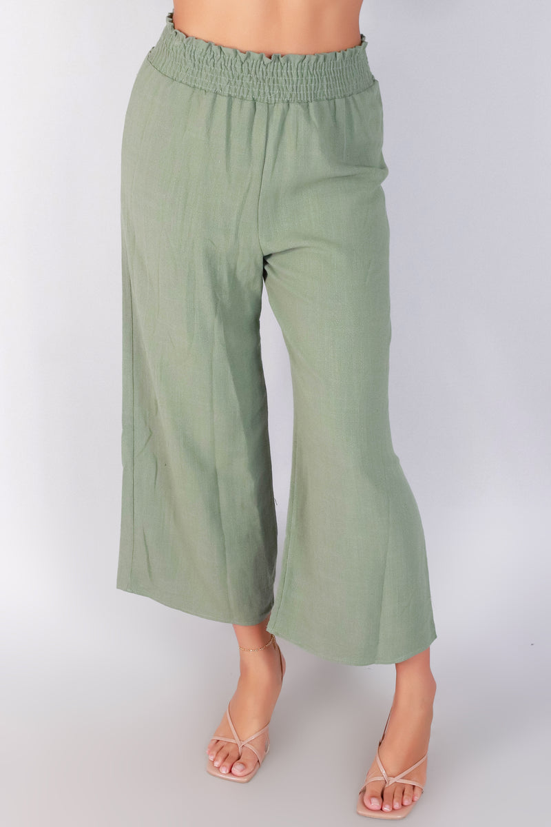 Jeans Warehouse Hawaii - SOLID WOVEN PANTS - FEEL SOME TYPE OF WAY PANTS | By PAPERMOON/ B_ENVIED