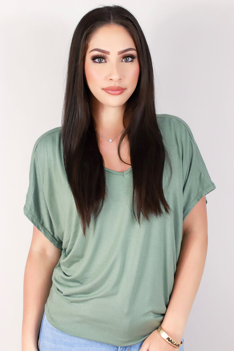 Jeans Warehouse Hawaii - SOLID DOLMAN TOPS - CLOUD NINE DOLMAN TOP | By ADARA