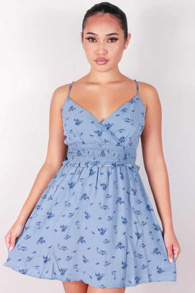 Jeans Warehouse Hawaii - PRINT SHORT DRESSES - DAINTY BLOOM DRESS | By SOB