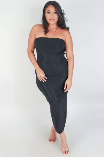 Jeans Warehouse Hawaii - PLUS PLUS SOLID KNIT DRESSES - JUST PERFECT MAXI DRESS | By ZENOBIA