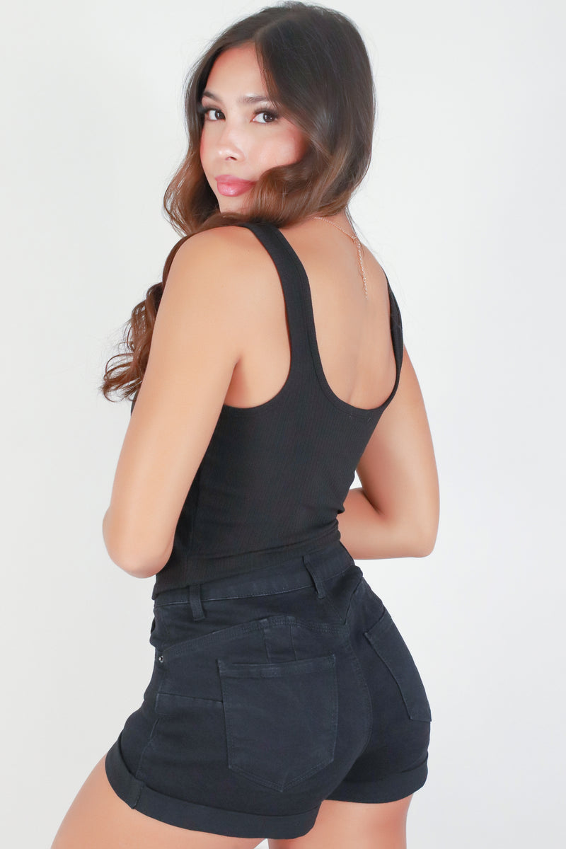 Jeans Warehouse Hawaii - TANK/TUBE SOLID BASIC - HOLD MY CALLS TOP | By CRESCITA APPAREL/SHINE I